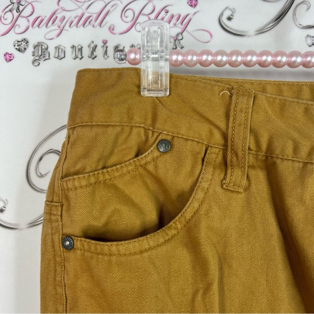 Urban Heritage pants cargo work style pants brown Tan Slim Pants - Picture 6 of 11